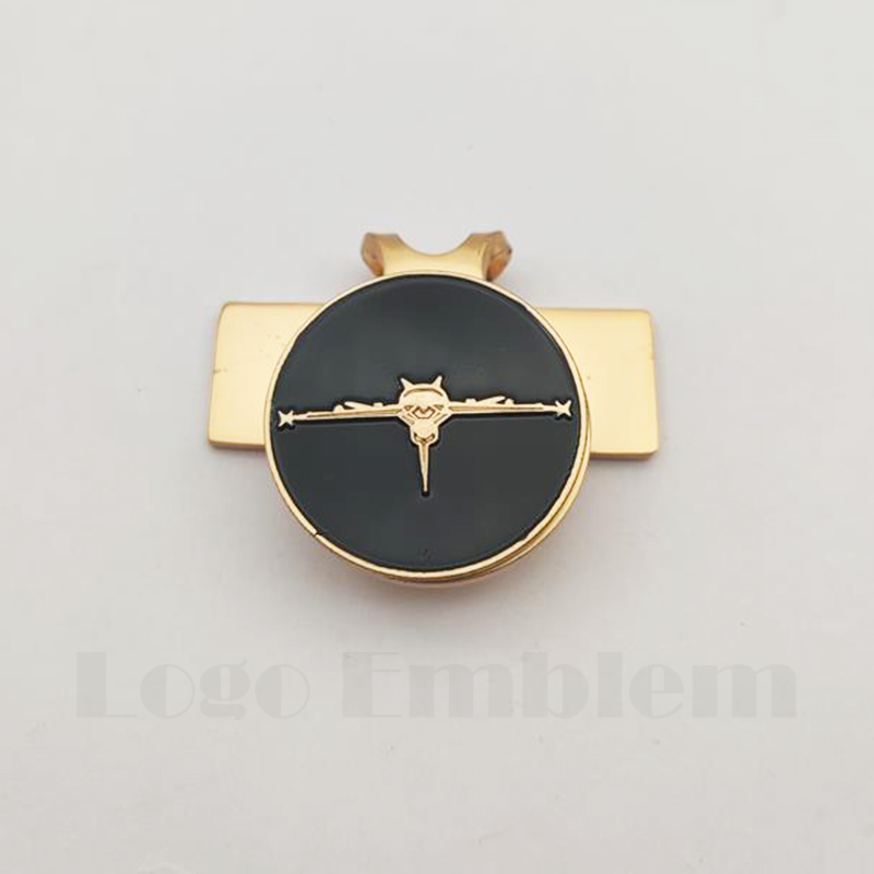 Clip per cappello con logo 3D personalizzato